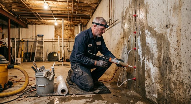 Basement Leak Repair in Tuscaloosa, AL