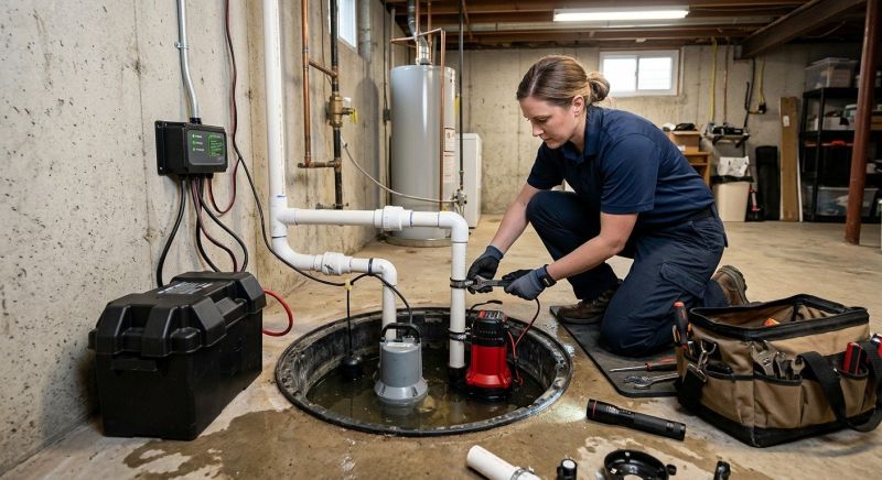 Basement Sump Pump Service in Auburn, AL
