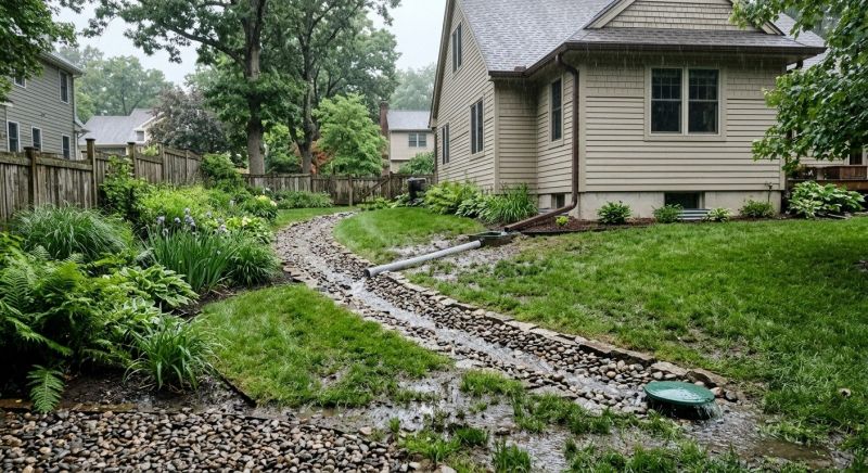 Lawn Drainage in Tuscaloosa, AL