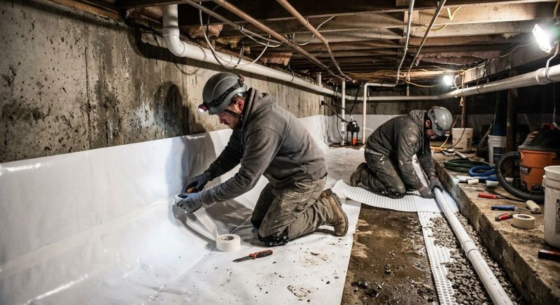 Wet Basement Solutions in Tuscaloosa, AL